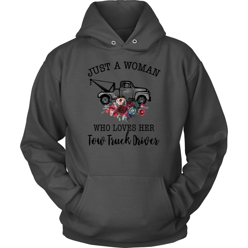 Just A Woman Who Loves Her Tow Truck Driver Shirt - view 9