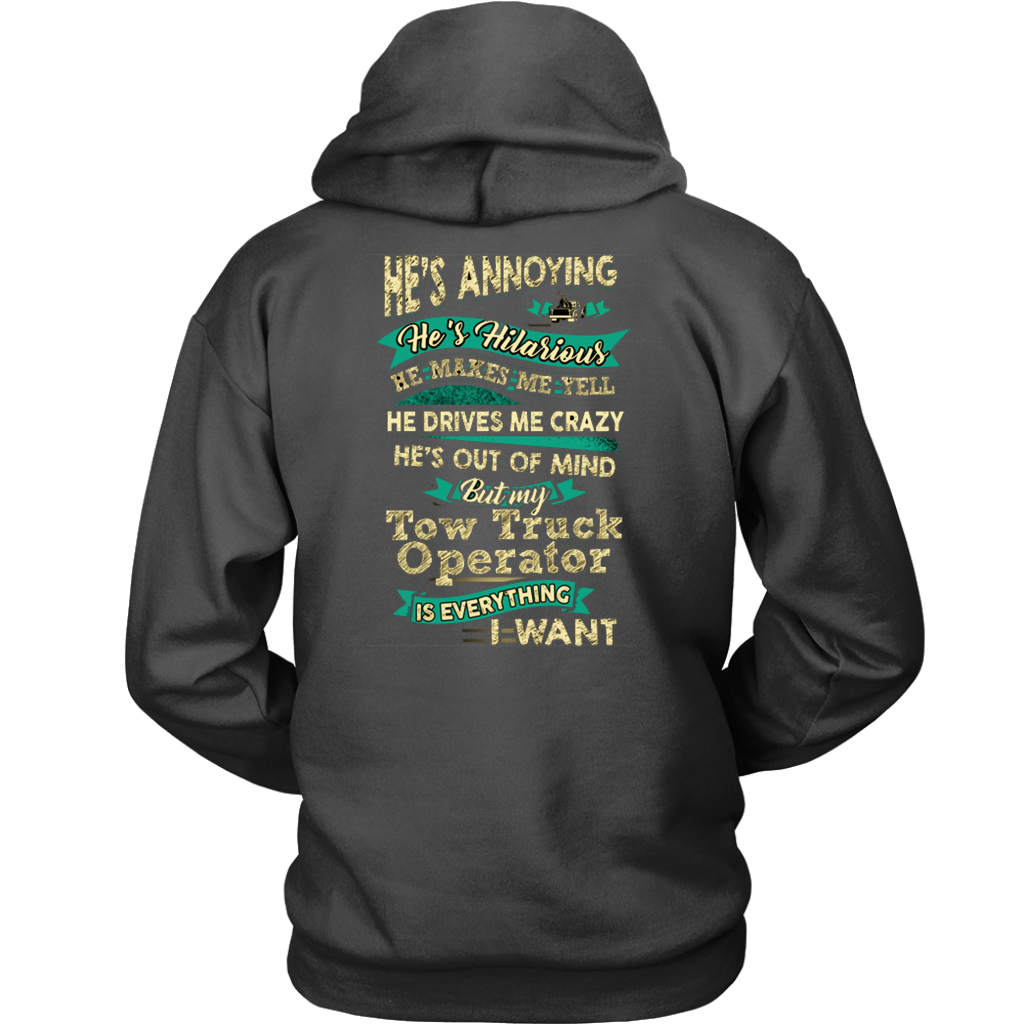 Hilarious Tow Truck Operator Shirt - view 12