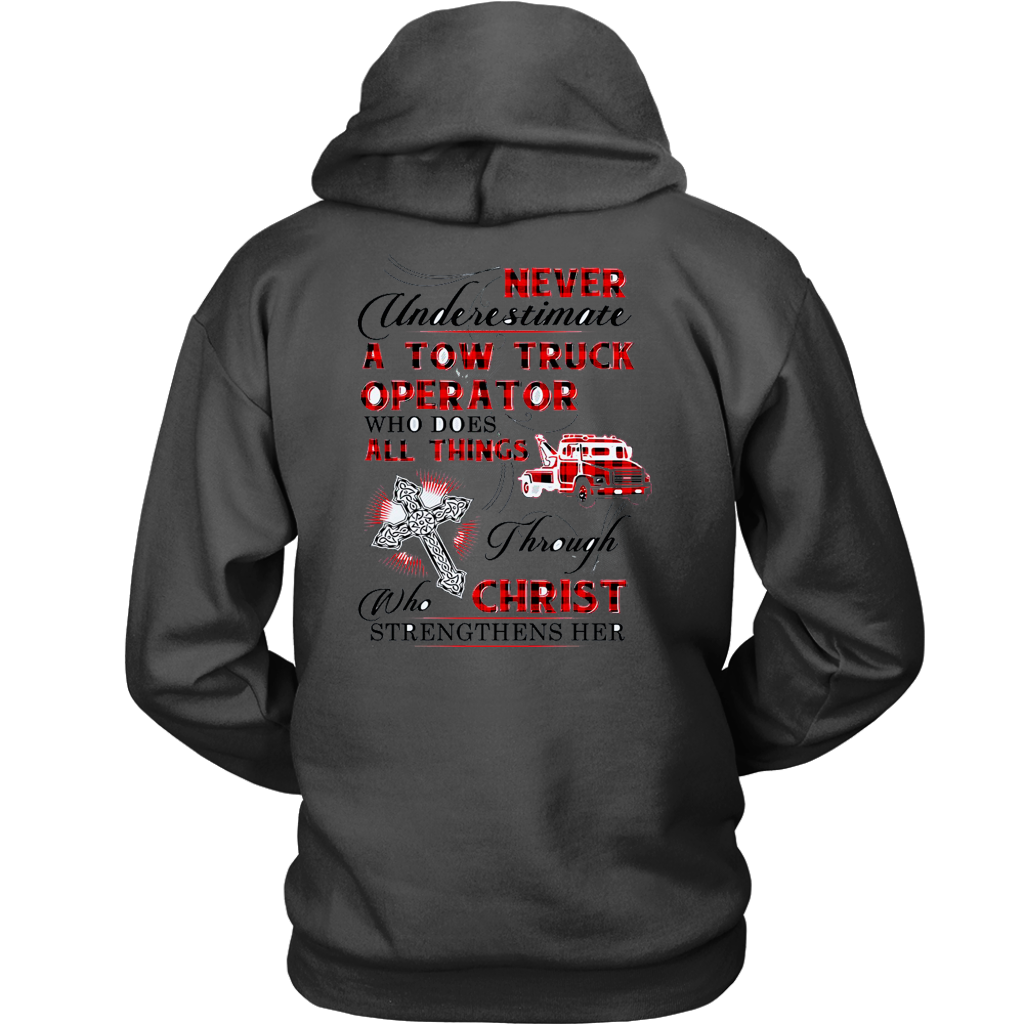Never Undrestimate A Tow Truck Operator Shirt - view 10