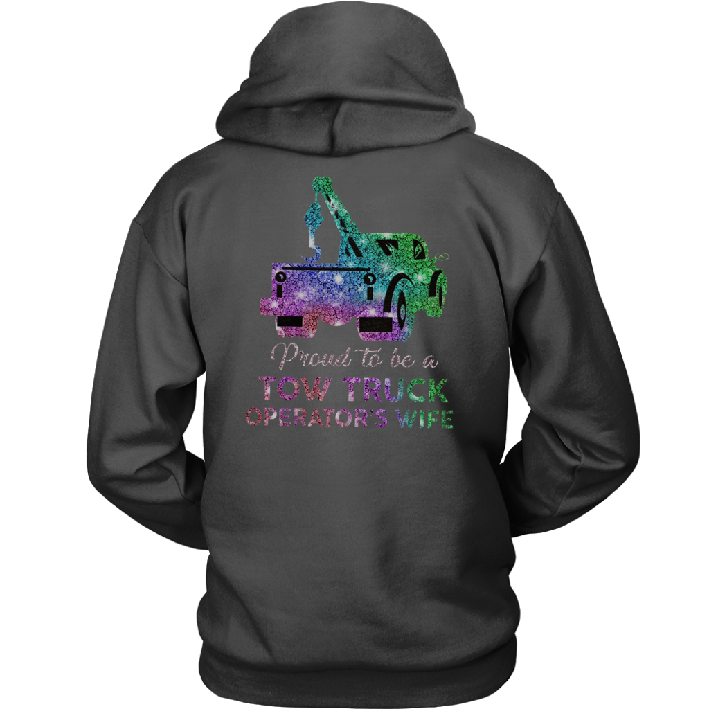 Proud To Be A Tow Truck Operator's Wife Shirt - view 10