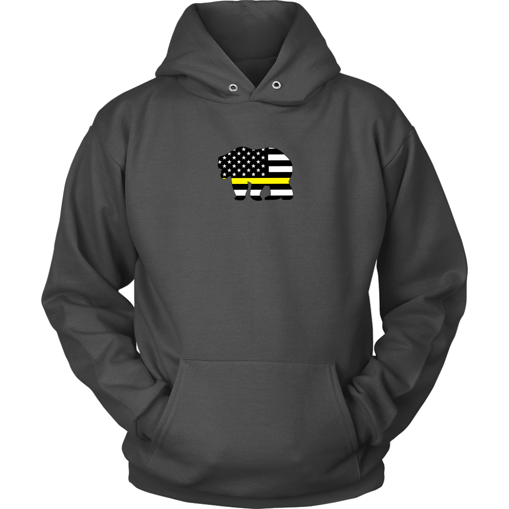 Thin Yellow Line Badge Bear Shirt - view 11