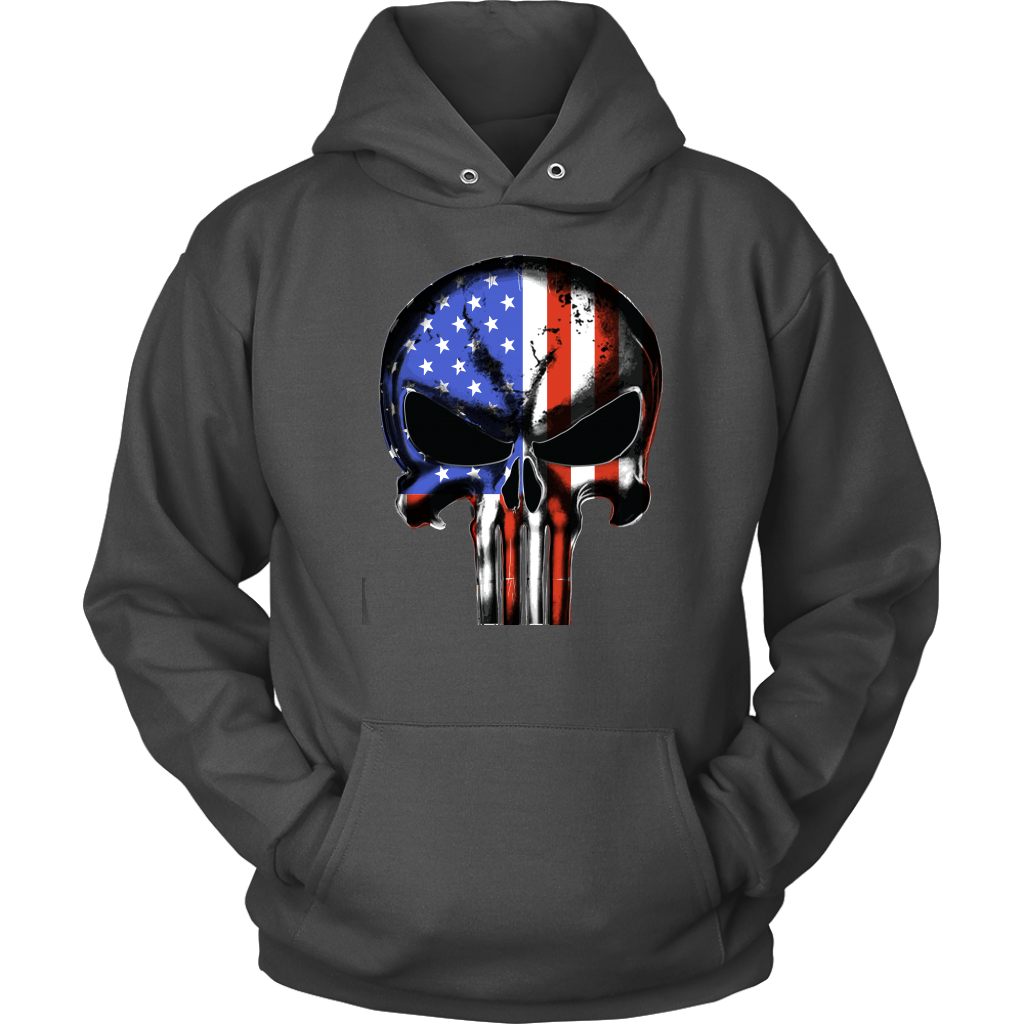USA Flag Punisher T-shirt © - view 10