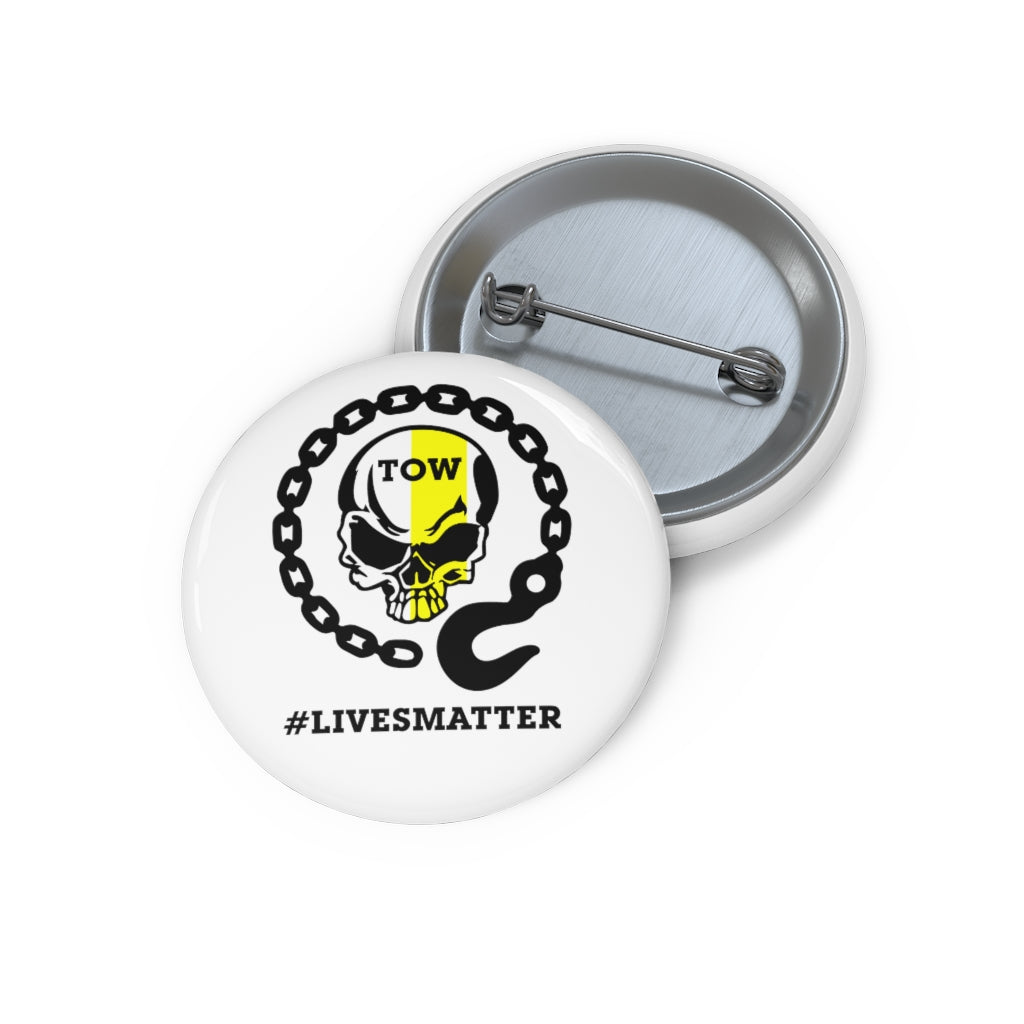 Towlivesmatter Pin Buttons - view 3