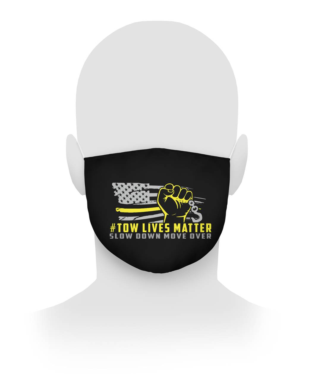 #Towlivesmatter Face Mask - (Unisex) - view 4