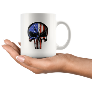 United States of America Flag Punisher Mug