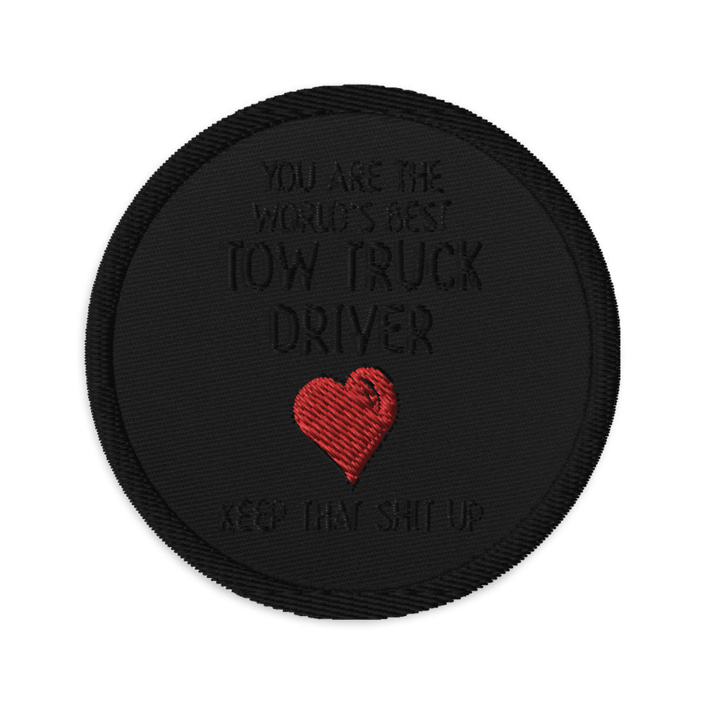 Tow Truck Driver Embroidered patches - view 6