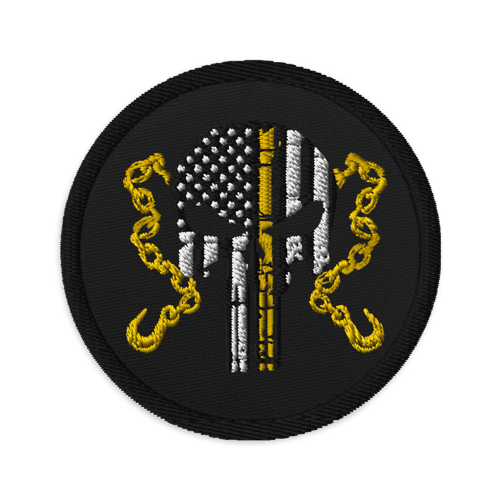 Tow Truck Operator Embroidered patches - Towlivesmatter