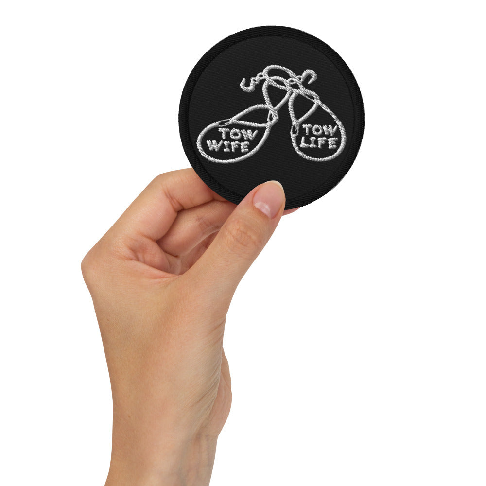 Tow Wife Tow Life Embroidered patches - view 2
