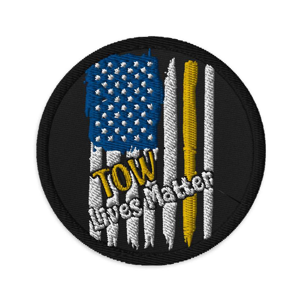Towlivesmatter Embroidered patches