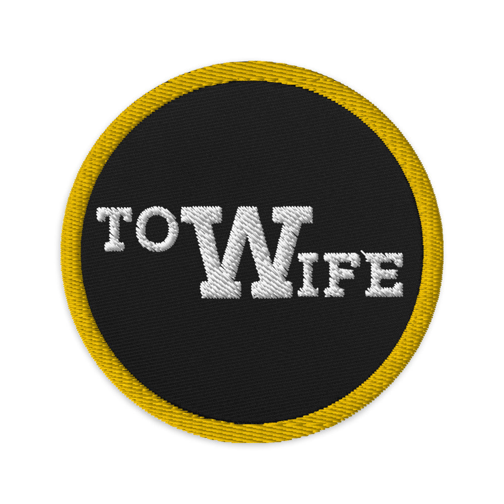 Tow Wife Embroidered patches