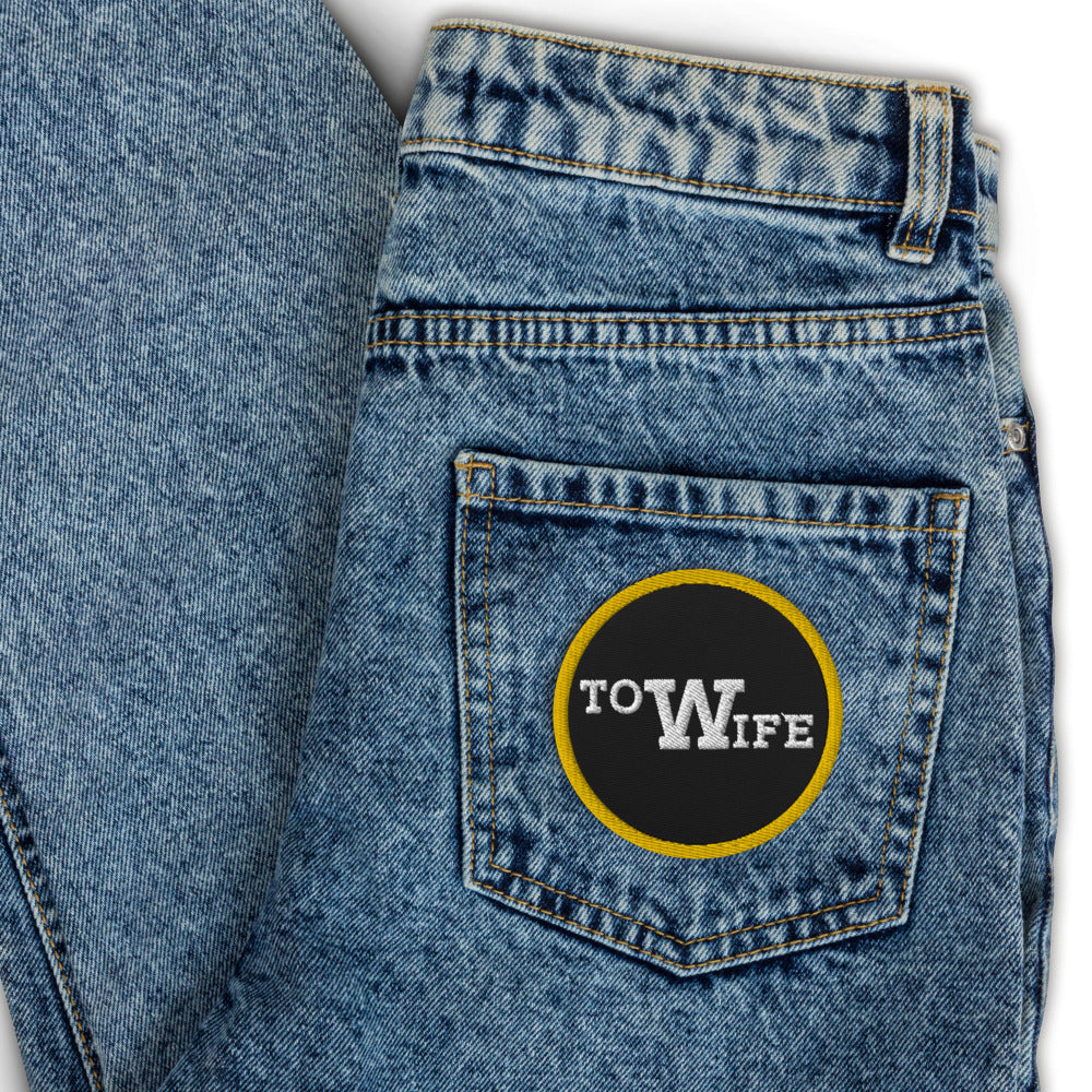 Tow Wife Embroidered patches - view 3