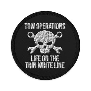 Tow Operator Embroidered patches