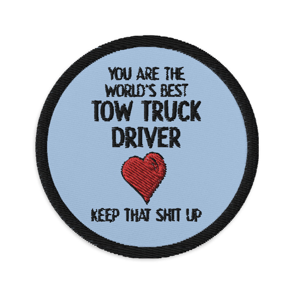 Tow Truck Driver Embroidered patches - view 7