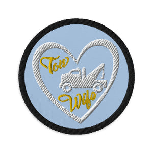 Tow Wife Embroidered patches