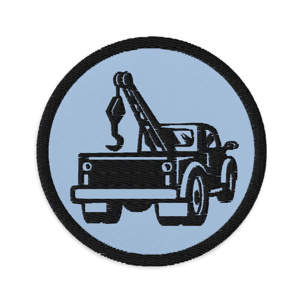 Tow Truck Embroidered patches