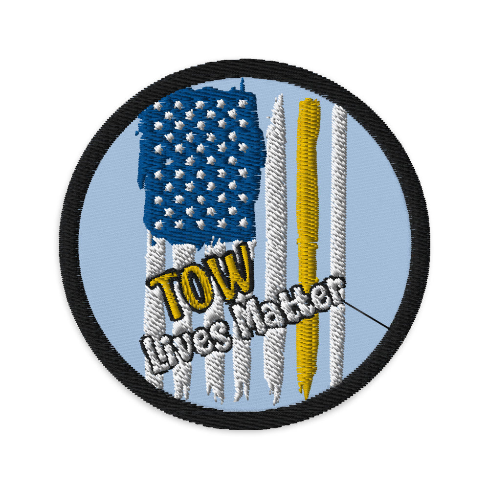 Towlivesmatter Embroidered patches - view 2