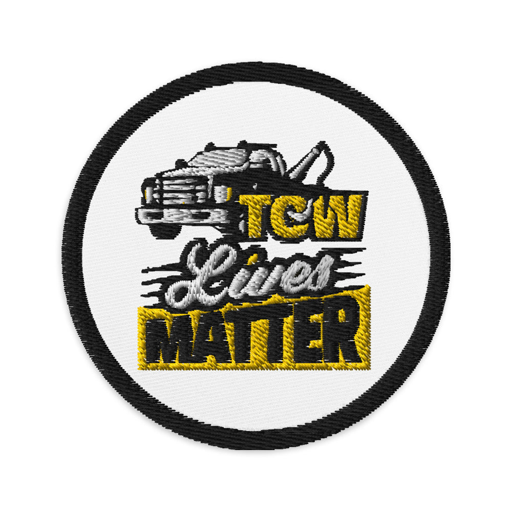 Towlivesmatter Embroidered patches