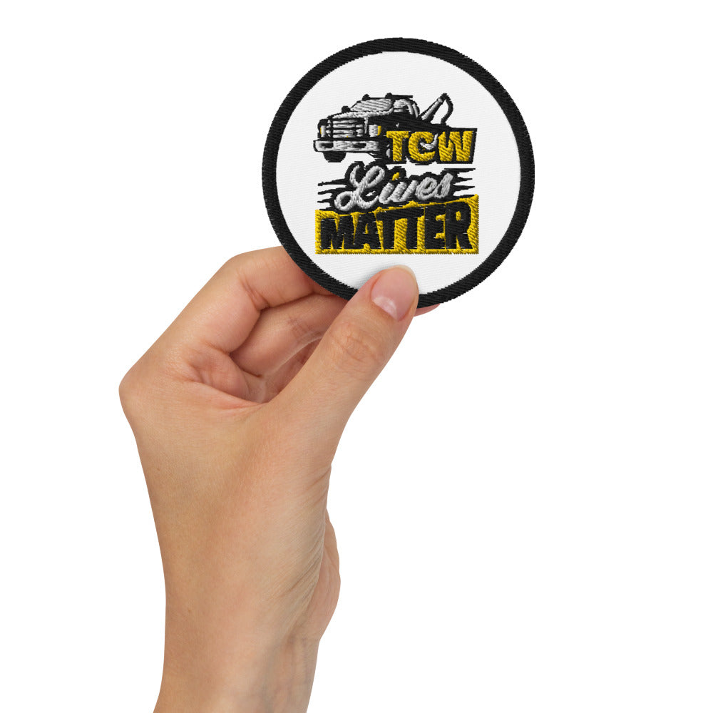 Towlivesmatter Embroidered patches - view 2
