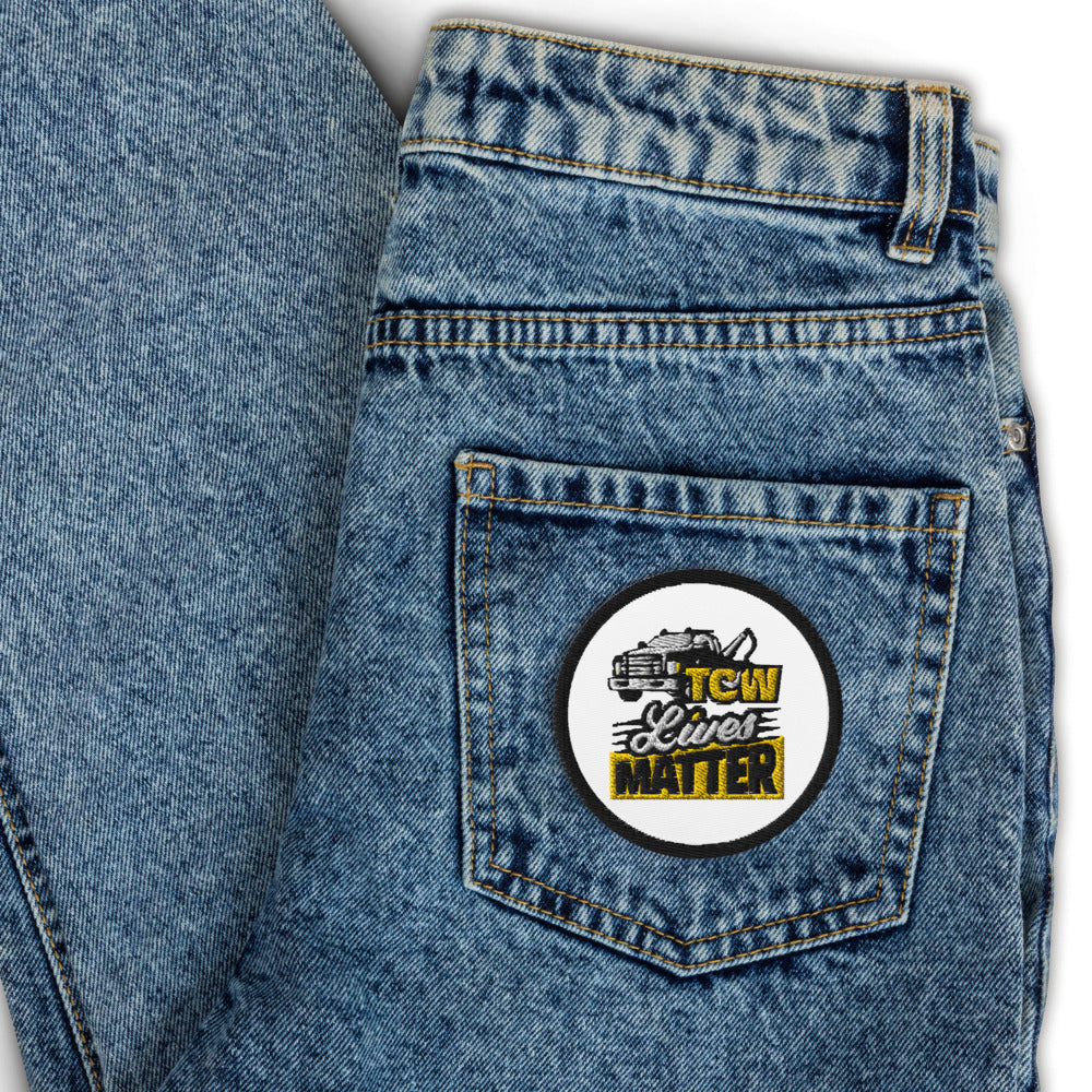 Towlivesmatter Embroidered patches - view 3