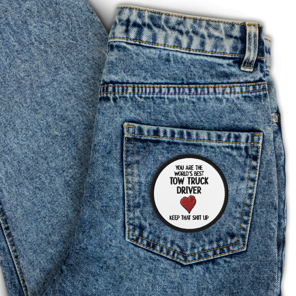 Tow Truck Driver Embroidered patches - view 3