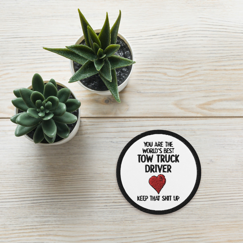 Tow Truck Driver Embroidered patches - view 5