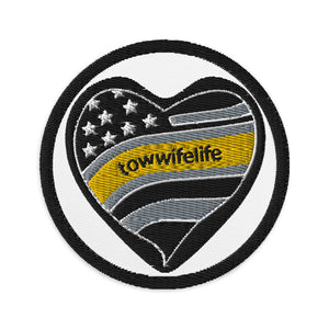 Tow Wife Life Embroidered patches