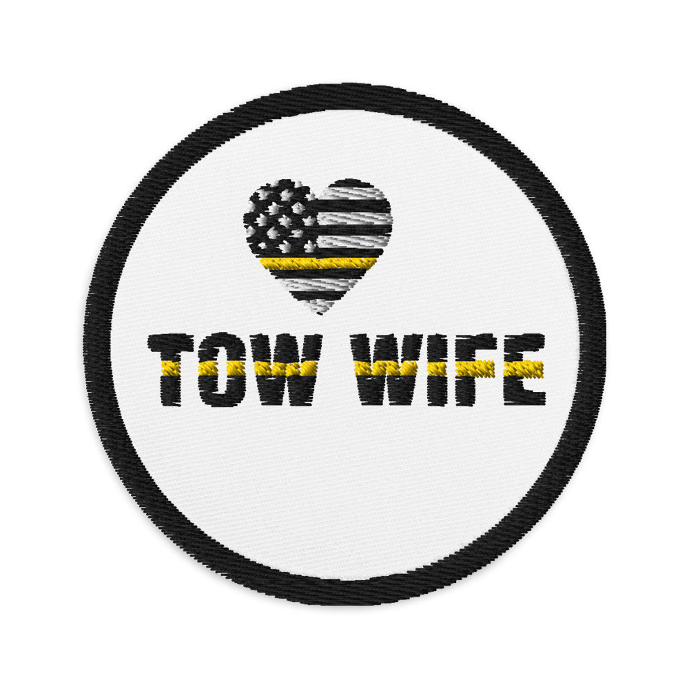 Tow Wife Embroidered patches