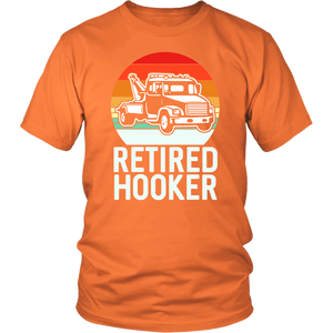 Tow Truck Driver Operator Gift Retired Hooker