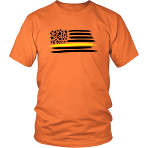 Thin Yellow Line USA Flag Shirt