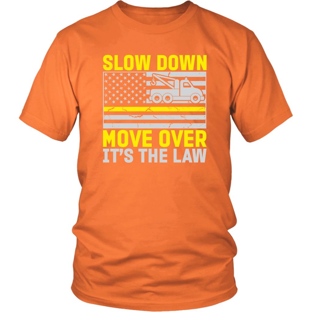 US Flag Thin Yellow Line Tow Truck Driver - view 8
