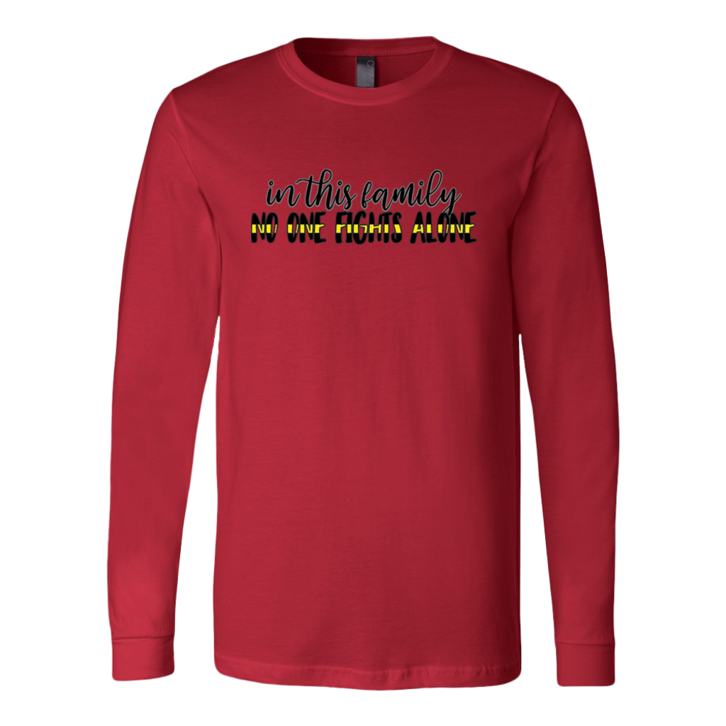 In This Family No One Fights Alone Shirt - view 6