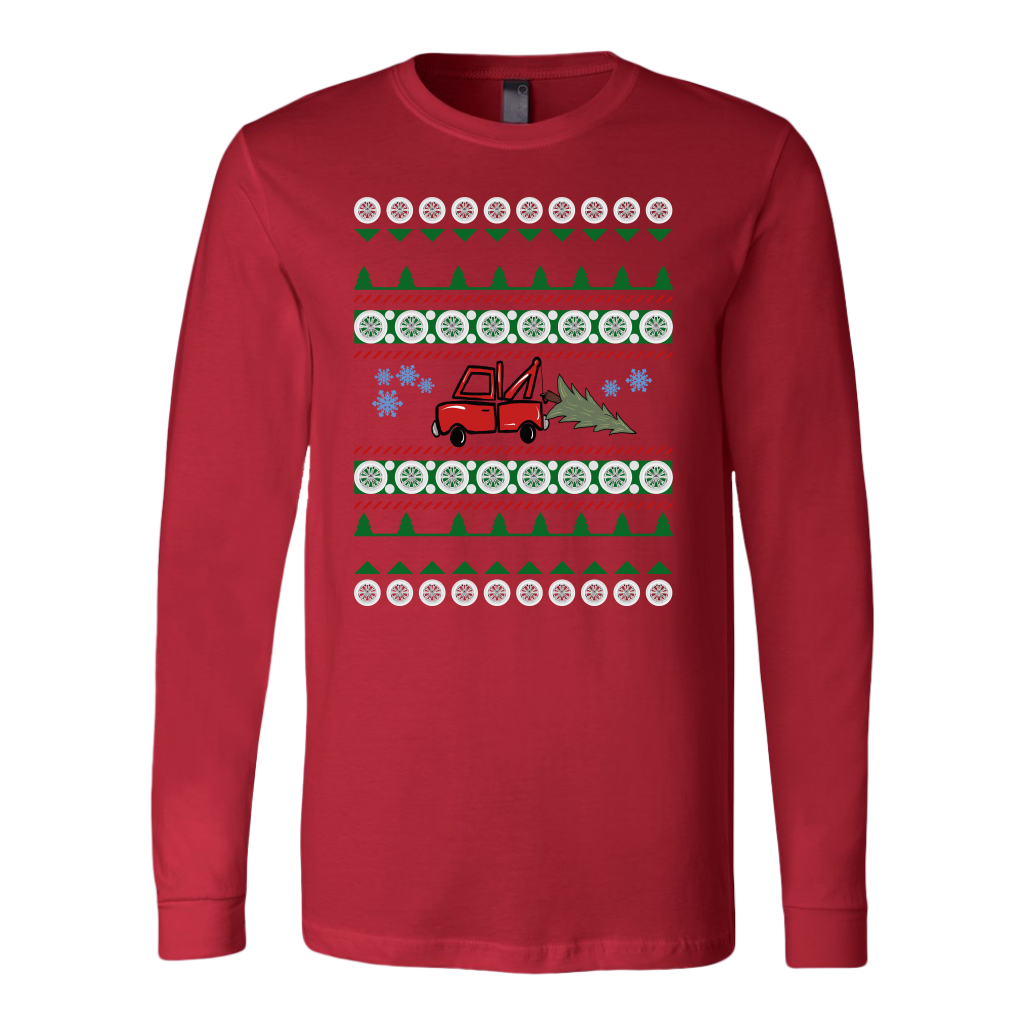 PROUD TOW TRUCK OPERATOR UGLY CHRISTMAS SWEATER - view 18
