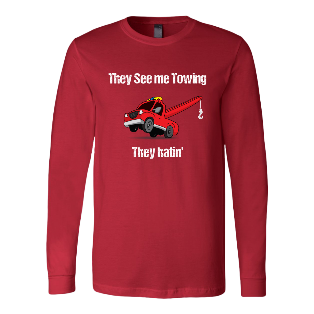 They See Me Towing They Hatin' Shirt - view 9