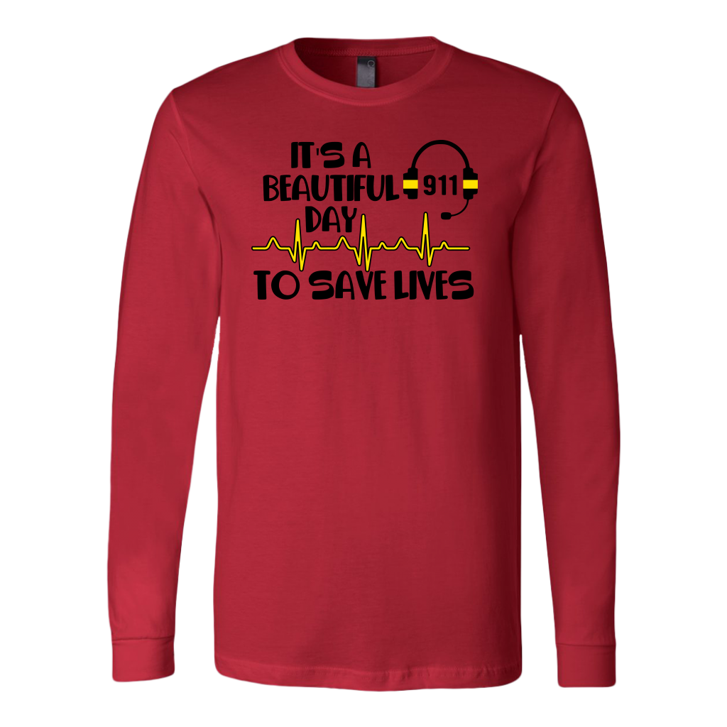 It's A Beautiful Day To Save Lives 911 Shirt - view 8