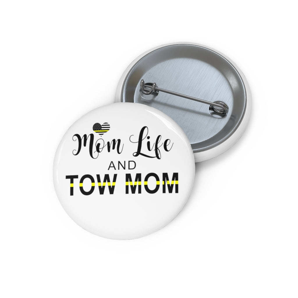 Mom Life and Tow Mom Pin Buttons - view 3