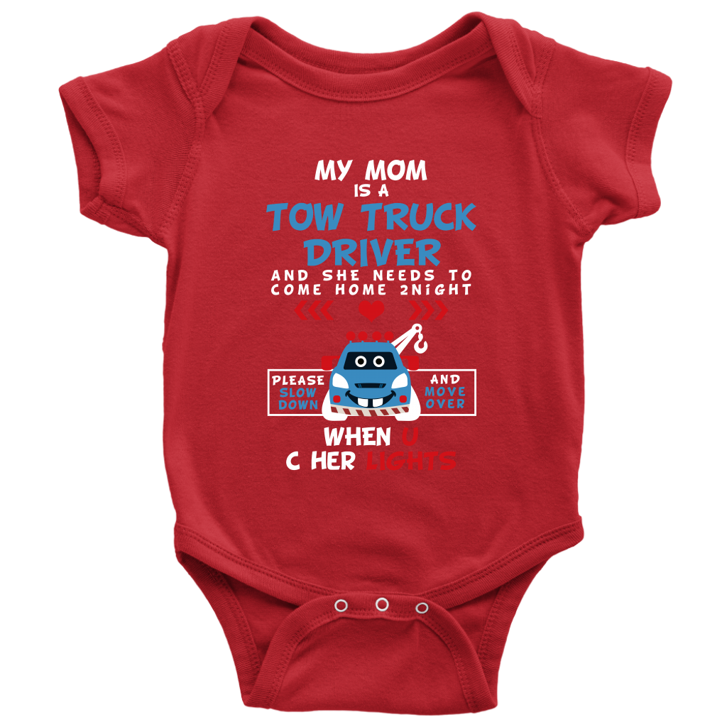 My Mom Is A Tow Truck Driver Onesie - view 5
