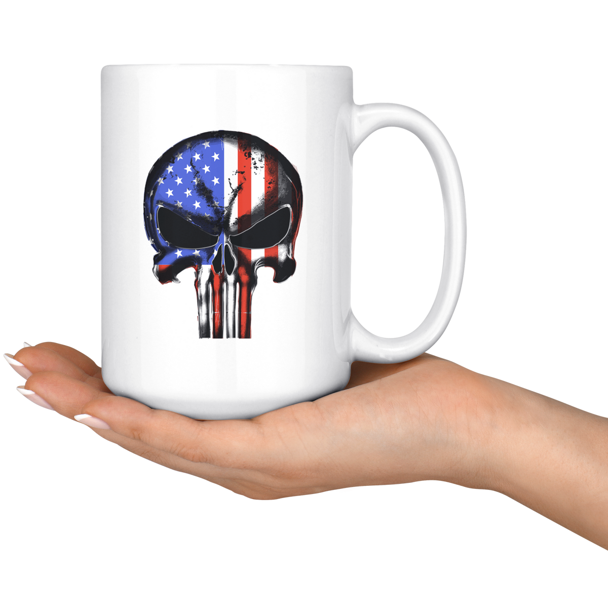 United States of America Flag Punisher Mug - view 6