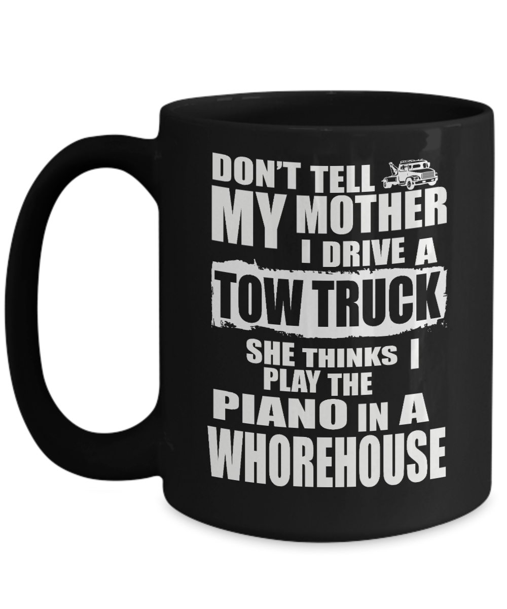 Funny Towing Mug - view 3