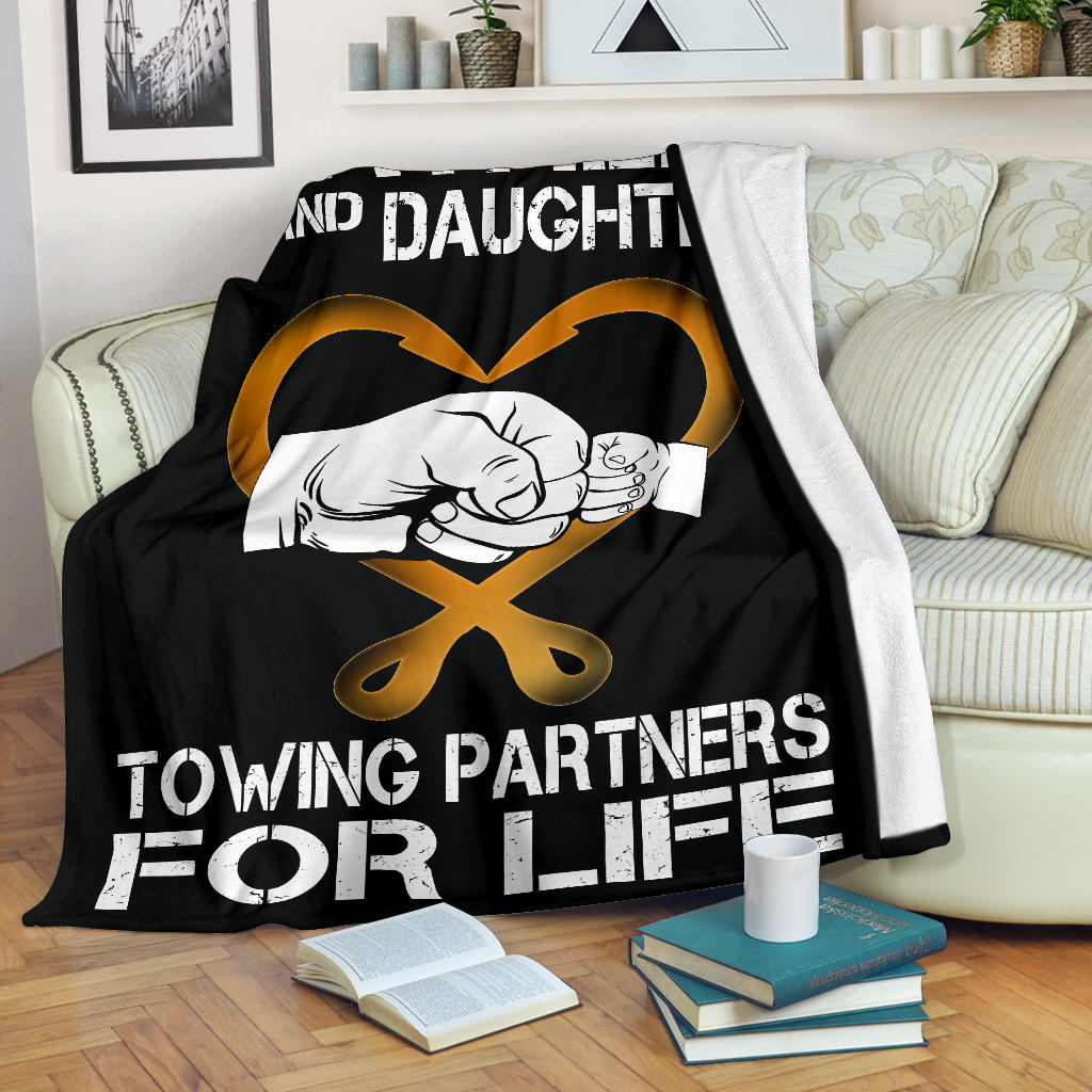 Father and Daughter Blanket