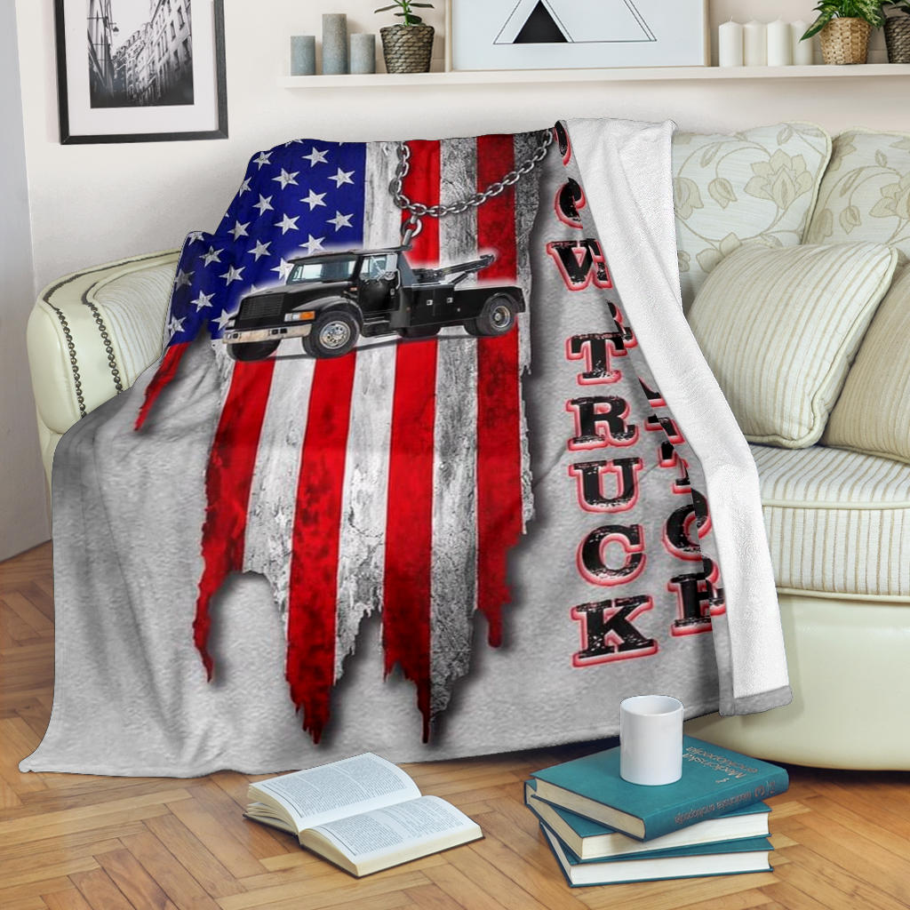 Proud Tow Truck Operator Blanket