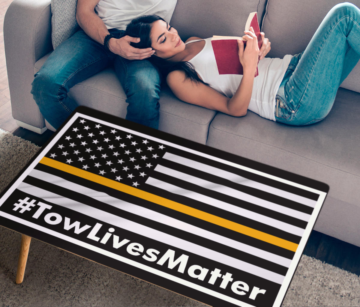 #Towlivesmatter Coffee Table - view 2