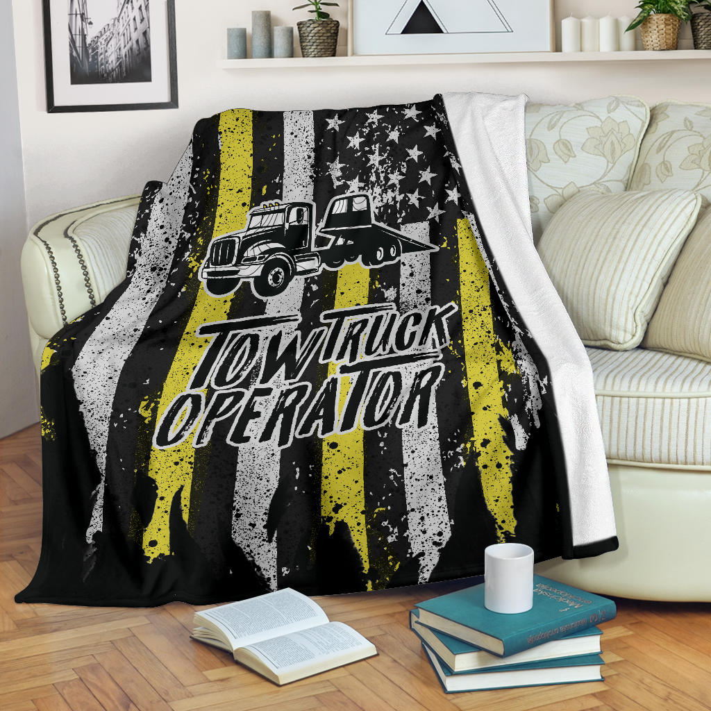 Proud Tow Truck Operator Blanket