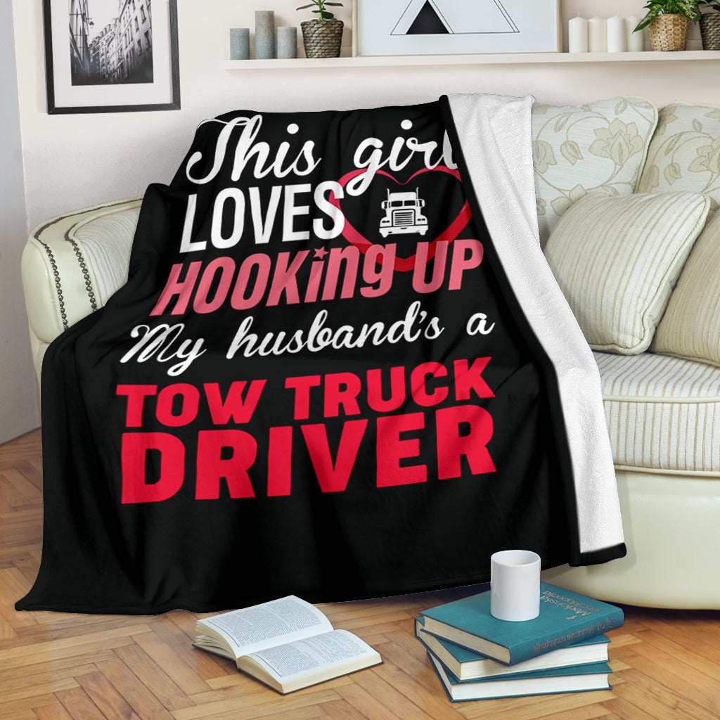 Proud Tow Operator's Girl Blanket