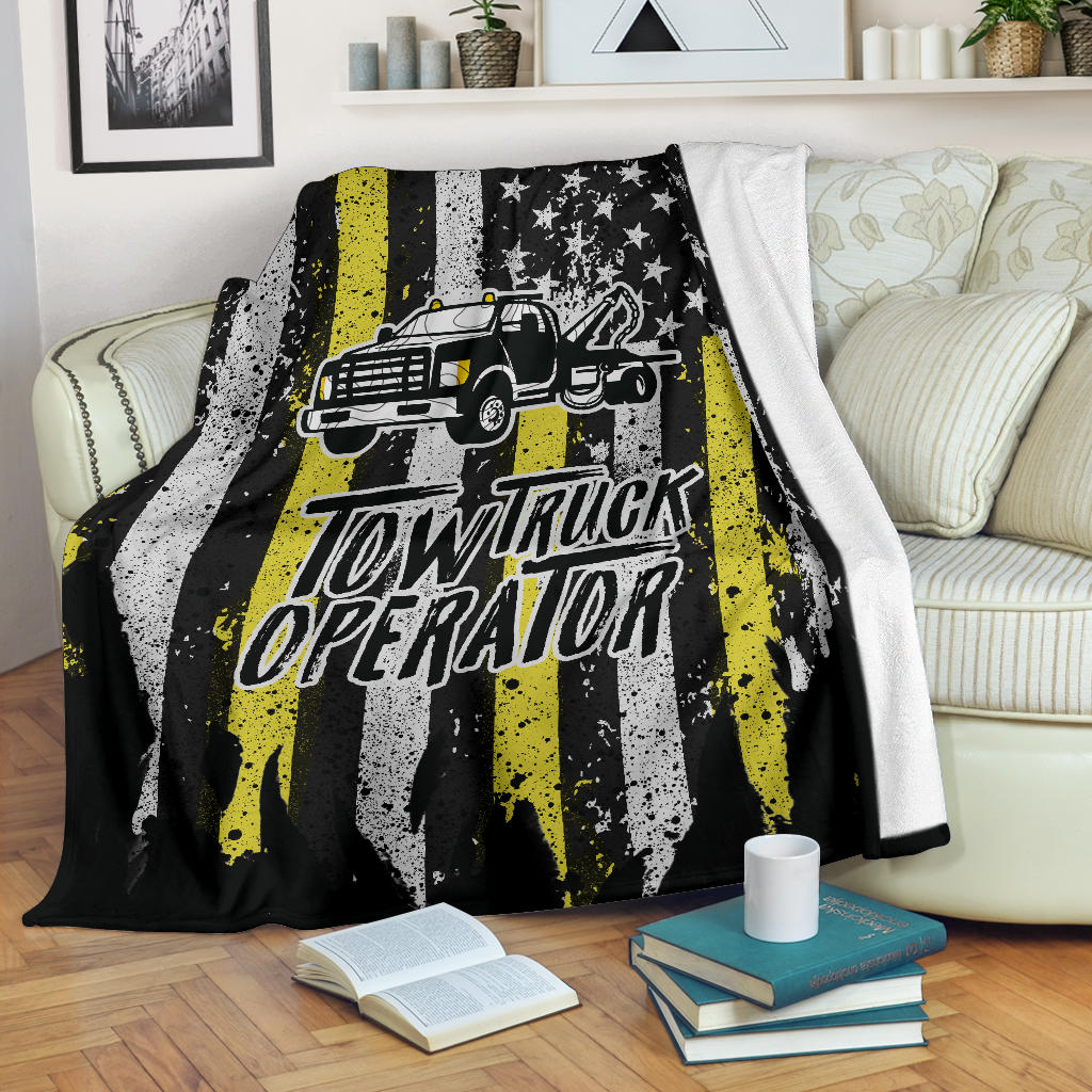 Proud Tow Truck Operator Blanket