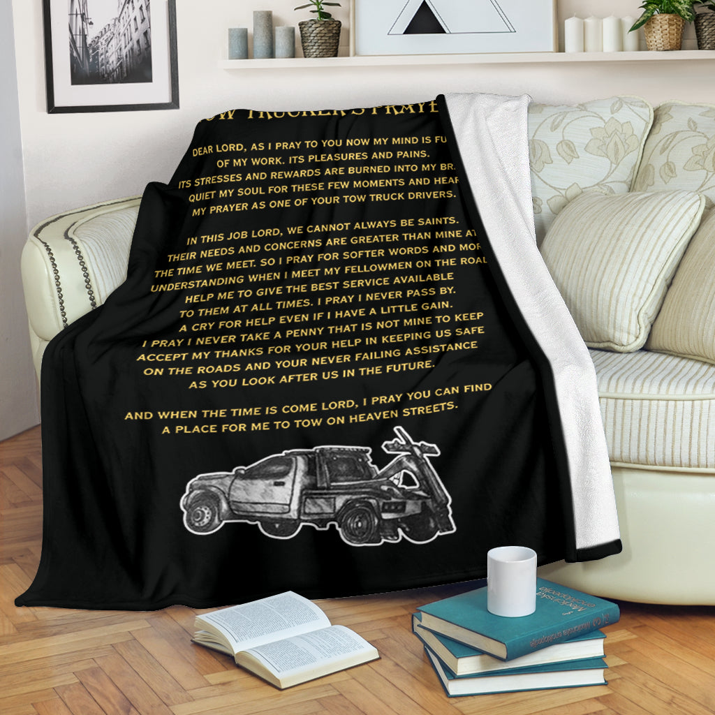 Tow Trucker's Prayer Blanket