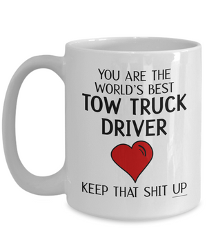 Proud Tow Truck Operator Mug