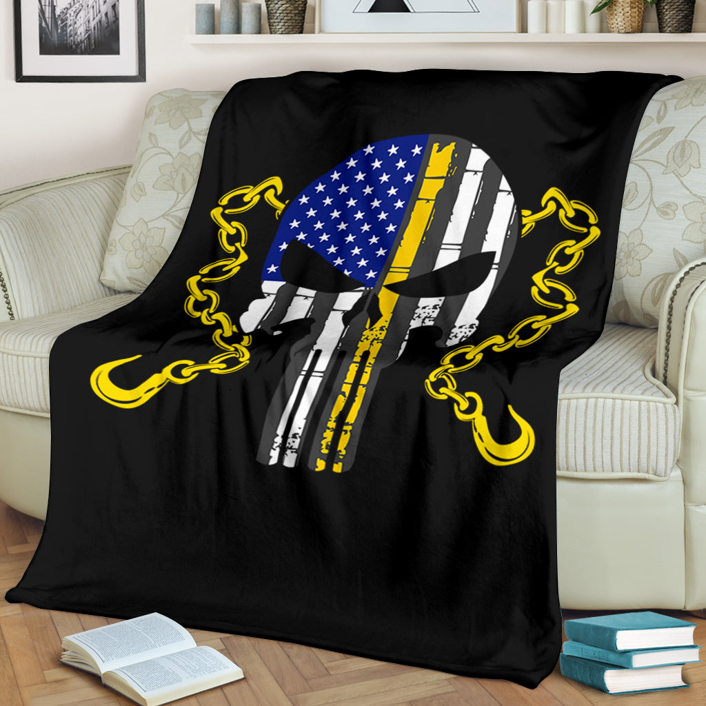 Tow lives matter Blanket - view 2