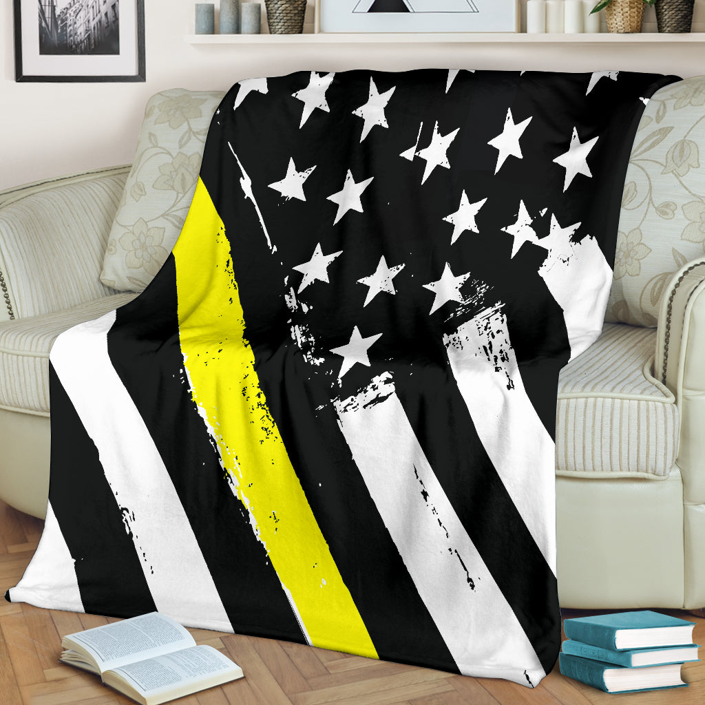 Thin Yellow Line Blanket - view 2
