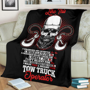 Proud Tow Truck Operator Blanket