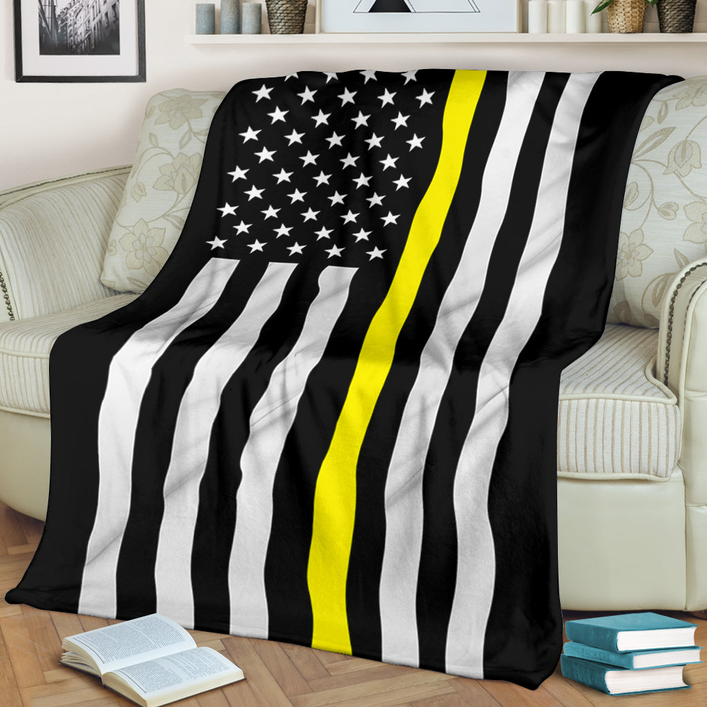 Thin Yellow Line Blanket - view 2